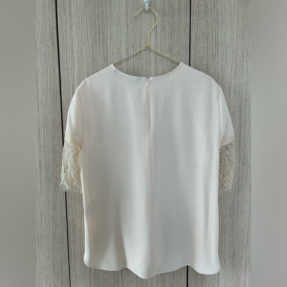 Zara Lace Short Sleeve Blouse - Picture 2 of 3